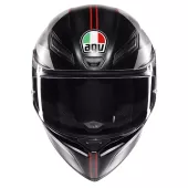 Kask motocyklowy AGV K1 S E2206 LAP MATT BLACK/GREY/RED