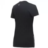 T-shirt damski Dainese ANNIVERSARY T-SHIRT LADY BLACK