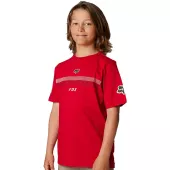 T-shirt dziecięcy Fox Yth Effect Ss Tee Flame Red