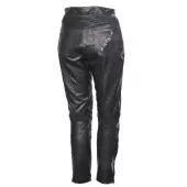Damskie skórzane spodnie motocyklowe Nazran Lora czarne