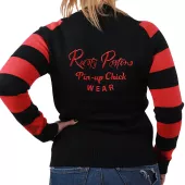 Sweter damski Rusty Pistons RPSWW50 Cutter czarno-czerwony