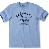 Koszula CARHARTT HARD AT WORK T-SHIRT SKYSTONE HEATHER