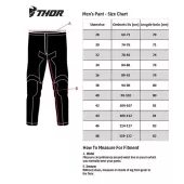 Spodnie motocrossowe Thor Sector Minimal czarne