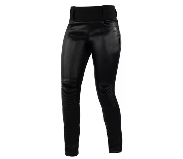 Legginsy damskie skórzane Trilobite 2061 legginsy czarne rozm 38