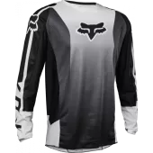 Koszulka motocrossowa Fox 180 Leed Jersey czarno-biała