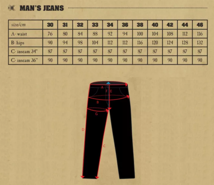 Rusty Pistons RPTR24 Aberdeen jeans blue long