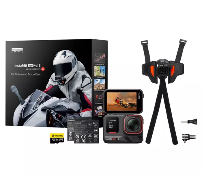 Kamera Insta360 Ace Pro 2 Pakiet motocyklowy