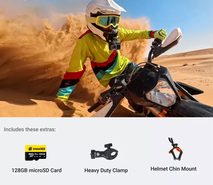 Kamera Insta360 Ace Pro 2 Pakiet motocyklowy