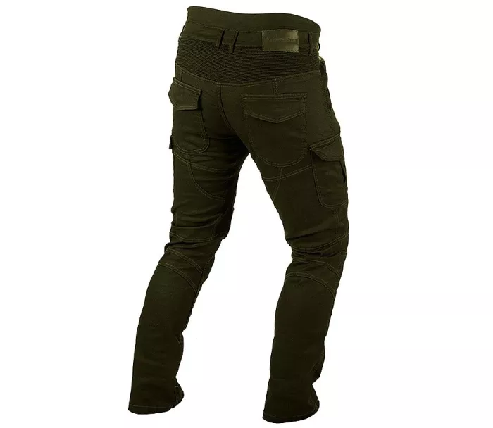 Jeansy Kevlar do motocykla Trilobite Acid Scrambler khaki 2.0 rozmiar 44
