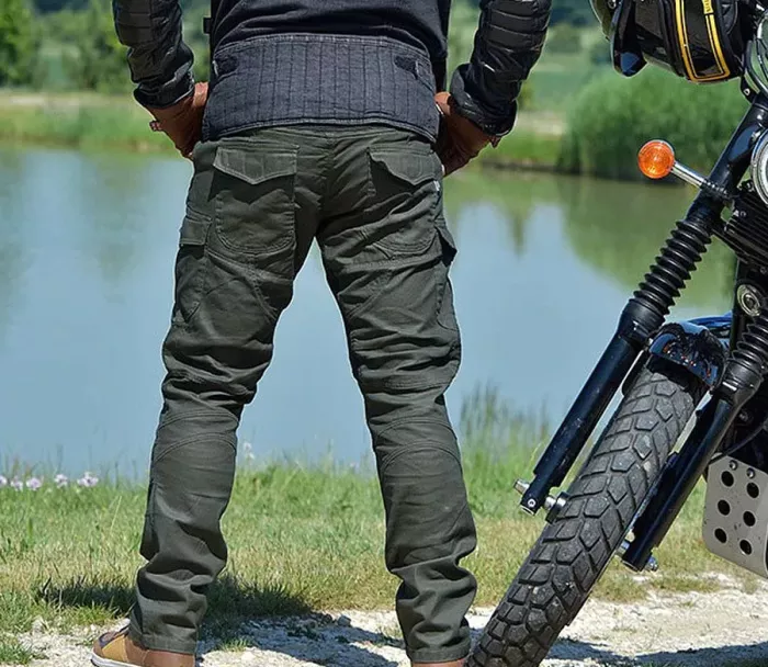 Trilobite Acid Scrambler doublelayer AAA men khaki jeans vel. 40