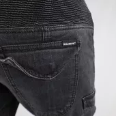 Spodnie motocyklowe męskie Trilobite Acid Scrambler doublelayer AAA black