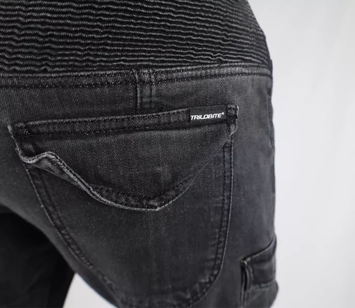 Jeansy męskie Trilobite Acid Scrambler 2.0 monolayer AAA black