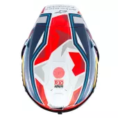 Kask motocyklowy Alpinestars Supertech R10 Pedro Acosta Le blue/red/white matt