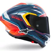 Kask motocyklowy Alpinestars Supertech R10 Pedro Acosta Le blue/red/white matt