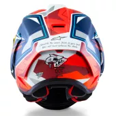 Kask motocyklowy Alpinestars Supertech R10 Pedro Acosta Le blue/red/white matt