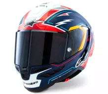 Kask motocyklowy Alpinestars Supertech R10 Pedro Acosta Le blue/red/white matt