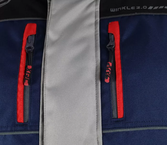 Kurtka motocyklowa XRC Winkle 2.0 WTP men adventure grey/black/blue/red