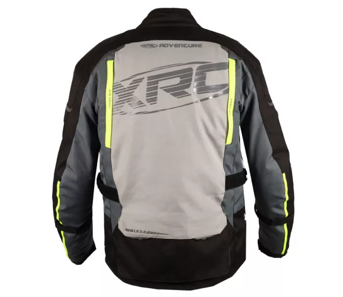 Kurtka męska XRC Winkle 2.0 WTP adventure black/grey/fluo
