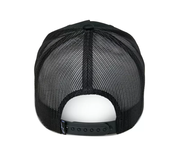 Czapka Alpinestars Ageless Trucker OS black/black