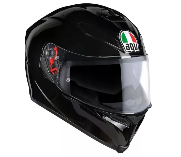 Kask motocyklowy AGV K5 SOLID MPLK Czarny rozmiar 2XL
