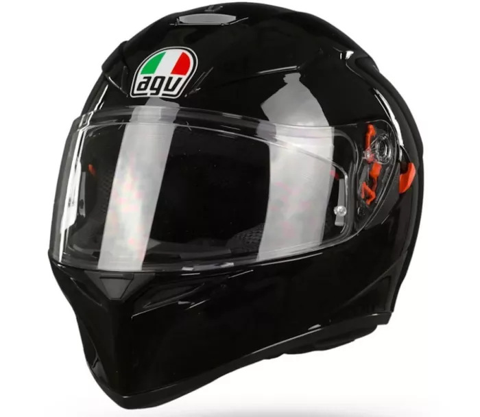 Kask motocyklowy AGV K5 SOLID MPLK Czarny rozmiar 2XL