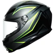 Kask integralny AGV K6 ECE MULTI MPLK FLASH GREY / BLACK / LIME
