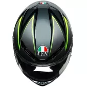 Kask integralny AGV K6 ECE MULTI MPLK FLASH GREY / BLACK / LIME