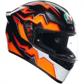 Kask motocyklowy AGV K1S KRIPTON CZARNY/POMARAŃCZOWY