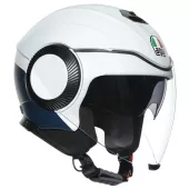 Kask motocyklowy AGV ORBYT E2205 MULTI MATT LIGHT GREY / EBONY / WH