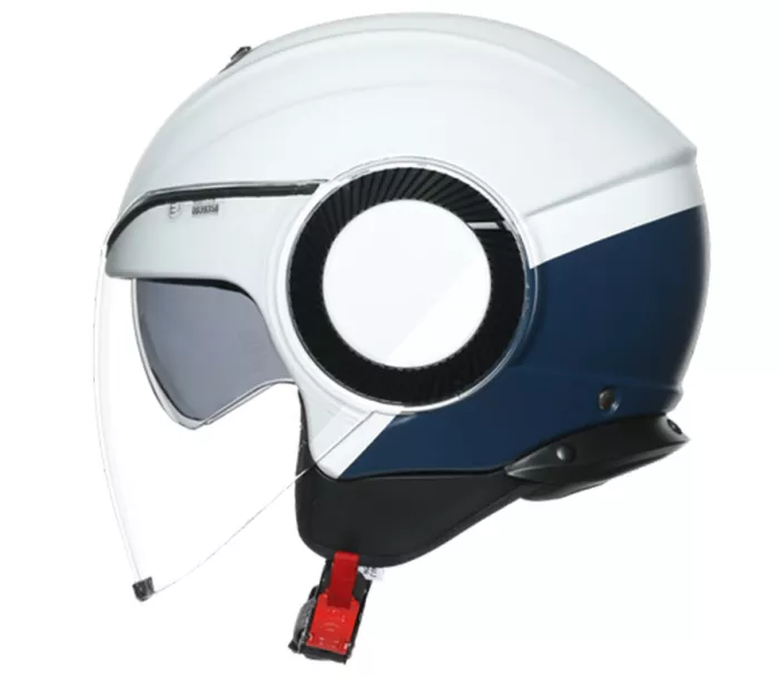 Kask motocyklowy AGV ORBYT E2205 MULTI MATT LIGHT GREY / EBONY / WH