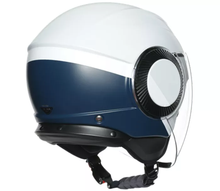 Kask motocyklowy AGV ORBYT E2205 MULTI MATT LIGHT GREY / EBONY / WH