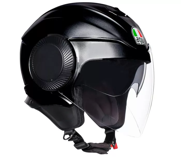 Kask motocyklowy AGV ORBYT E2205 SOLID MATT BLACK rozmiar S