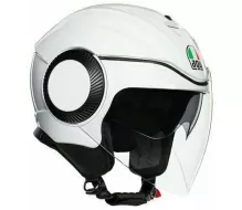 Kask motocyklowy AGV ORBYT E2205 SOLID PEARL BIAŁY rozmiar XS