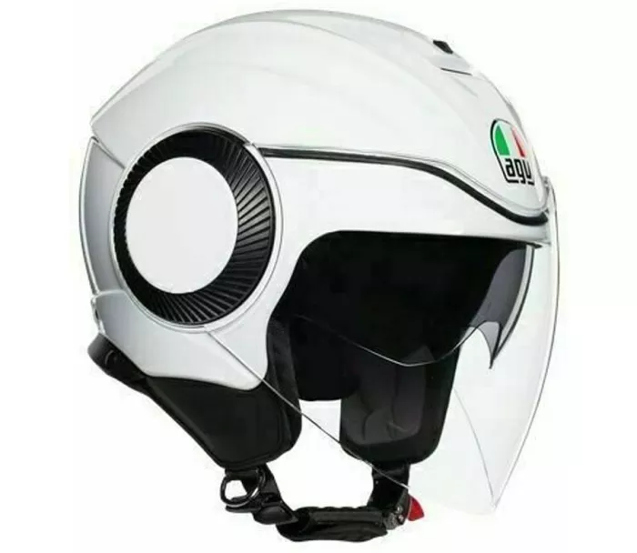 Kask motocyklowy AGV ORBYT E2205 SOLID PEARL BIAŁY rozmiar XS