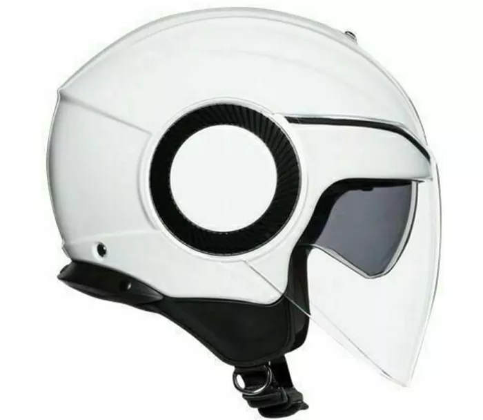 Kask motocyklowy AGV ORBYT E2205 SOLID PEARL BIAŁY rozmiar XS