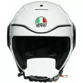 Kask motocyklowy AGV ORBYT E2205 SOLID PEARL BIAŁY rozmiar XS