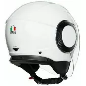 Kask motocyklowy AGV ORBYT E2205 SOLID PEARL BIAŁY rozmiar XS