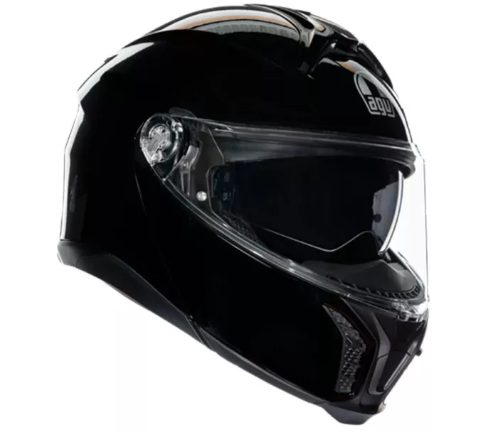 Kask motocyklowy AGV TOURMODULAR SOLID MPLK CZARNY