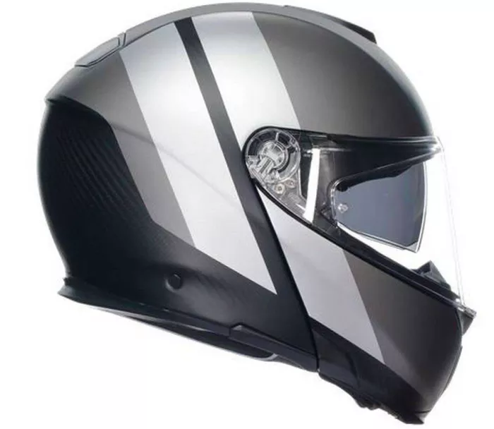 Kask motocyklowy AGV SPORTMODULAR MULTI MPLK OVERLAY MATT DOUBLE GREY