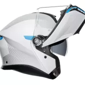 Kask motocyklowy AGV TOURMODULAR MULTI MPLK FREQUENCY LIGHT GREY / BLUE