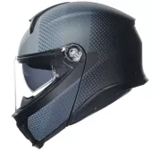 Kask motocyklowy AGV TOURMODULAR MULTI MPLK TEXTURE MATT BLACK/GREY