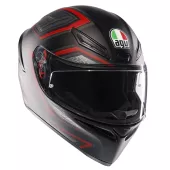 Kask motocyklowy AGV K1 S E2206 SLING MATT BLACK/RED