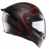 Kask motocyklowy AGV K1 S E2206 SLING MATT BLACK/RED