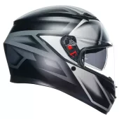 Kask motocyklowy AGV K3 E2206 MPLK COMPOUND MATT BLACK/GREY