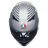 AGV K3 E2206 MPLK FORTIFY GREY/BLACK/YELLOW FLUO vel. 2XL