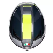 Kask motocyklowy AGV K3 E2206 MPLK SHADE GREY/YELLOW FLUO