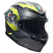 Kask motocyklowy AGV K6 S E2206 MPLK EXCITE MATT CAMO/YELLOW FLUO