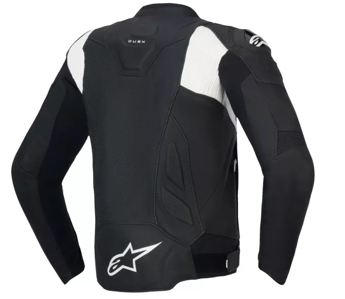 Kurtka skórzana Alpinestars Dusk Airflow black/white