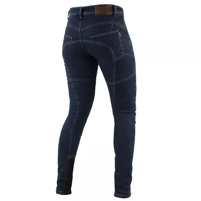 Jeansy damskie na motocykl Trilobite Allshape regular fit niebieskie rozmiar 28