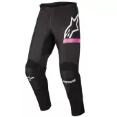 Damskie spodnie motocrossowe Alpinestars Stella Fluid spodnie czarno/różowe fluo